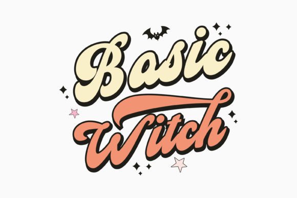 Basic Witch Halloween Retro: A Must-Have for Crafts and Graphics