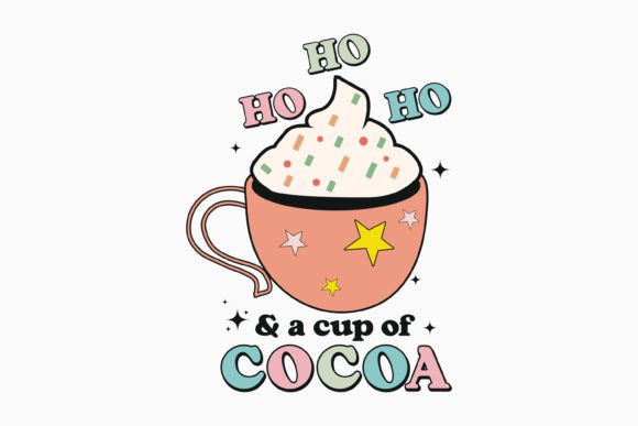 Christmas Ho Ho Ho and a Cup of Cocoa Embroidery Review