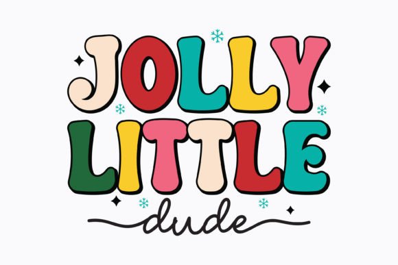 Christmas Jolly Little Dude Retro Svg: A Crafty Graphics Gem