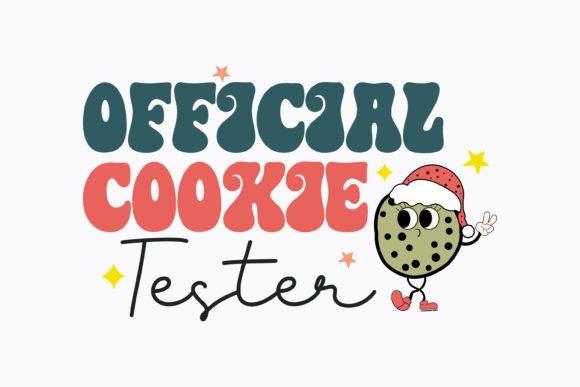 Christmas Official Cookie Retro Svg: A Crafts Graphics Gem