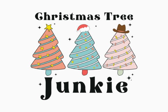 Christmas Tree Junkie SVG: A Festive Graphics Gem for Crafts