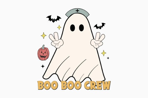 Halloween Nurse Boo Boo Crew: A Crafty Graphics Gem