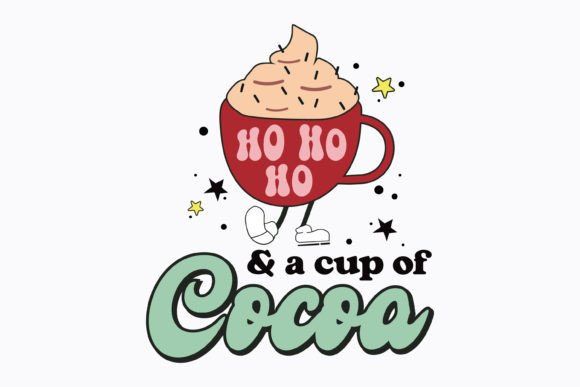 Retro Christmas Graphics for Crafty Small Business