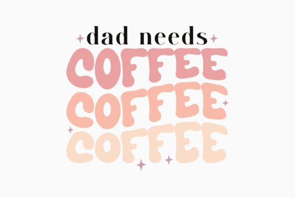 Retro Coffee Quotes SVG for Embroidery Projects