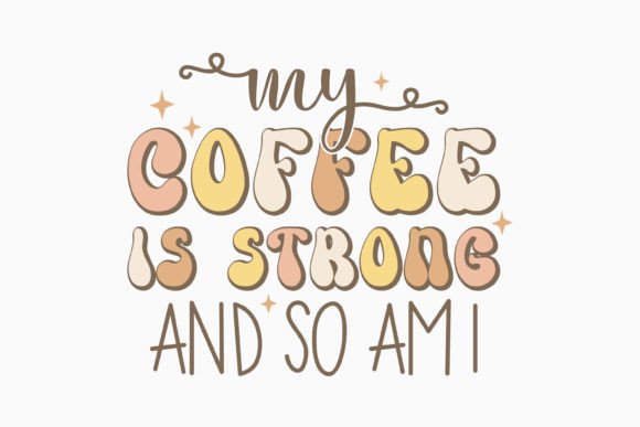 Retro Coffee SVG for Graphics and Crafts Projects