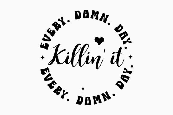 Retro Mental Health Quote for Crafts and Graphics