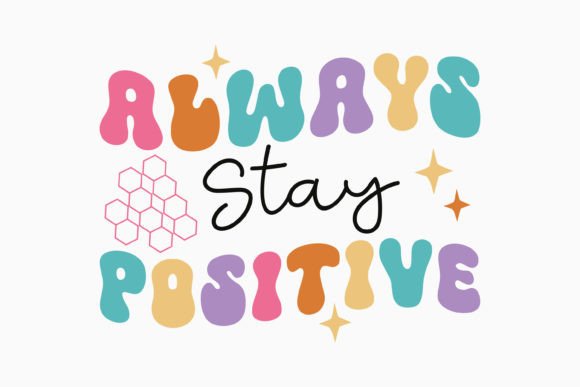 Retro Mental Health SVG: A Positive Embroidery Design