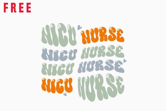 Retro Nurse Quote SVG for Graphics and Crafts